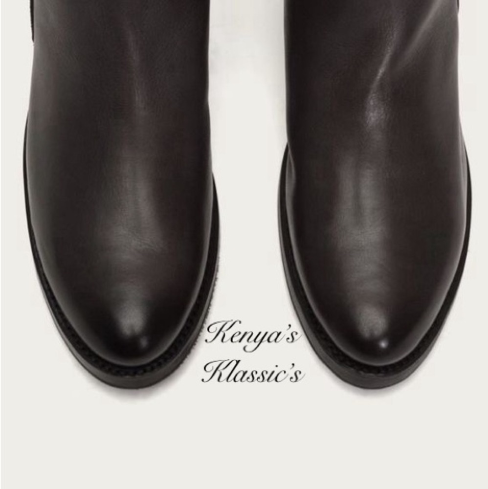 $358 Frye Demi Zip Bootie - Charcoal (Retail $358) - Picture 6 of 13